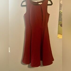 Eva Mendes polka dot dress